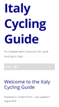 Mobile Screenshot of italy-cycling-guide.info
